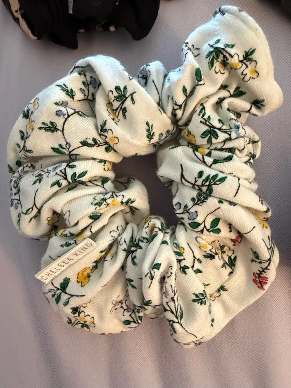 Chelsea King Scrunchie  – Floral White, Camo, Black Floral & Leopard